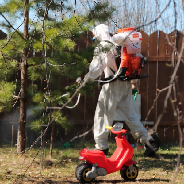 Обработка участка от клещей в Новосибирске?